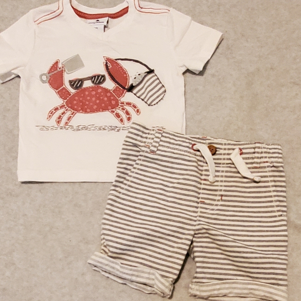 Toddler Boys Tommy Bahama Short Set